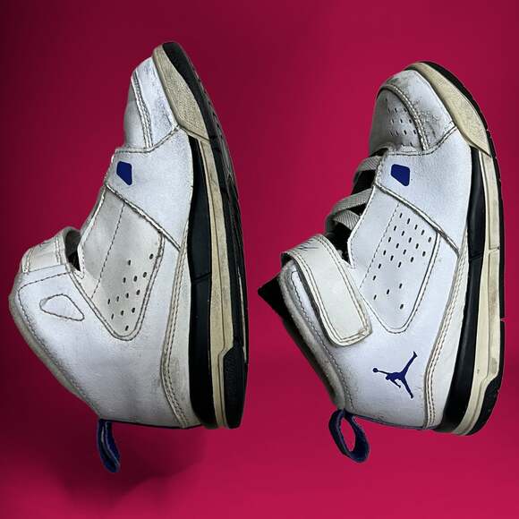 2011 Air Jordan Flight Toddler Strap No Tie Shoes 10C - Picture 7 of 10